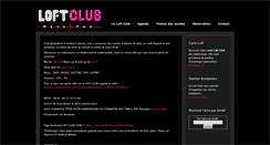 Desktop Screenshot of loftclub.fr